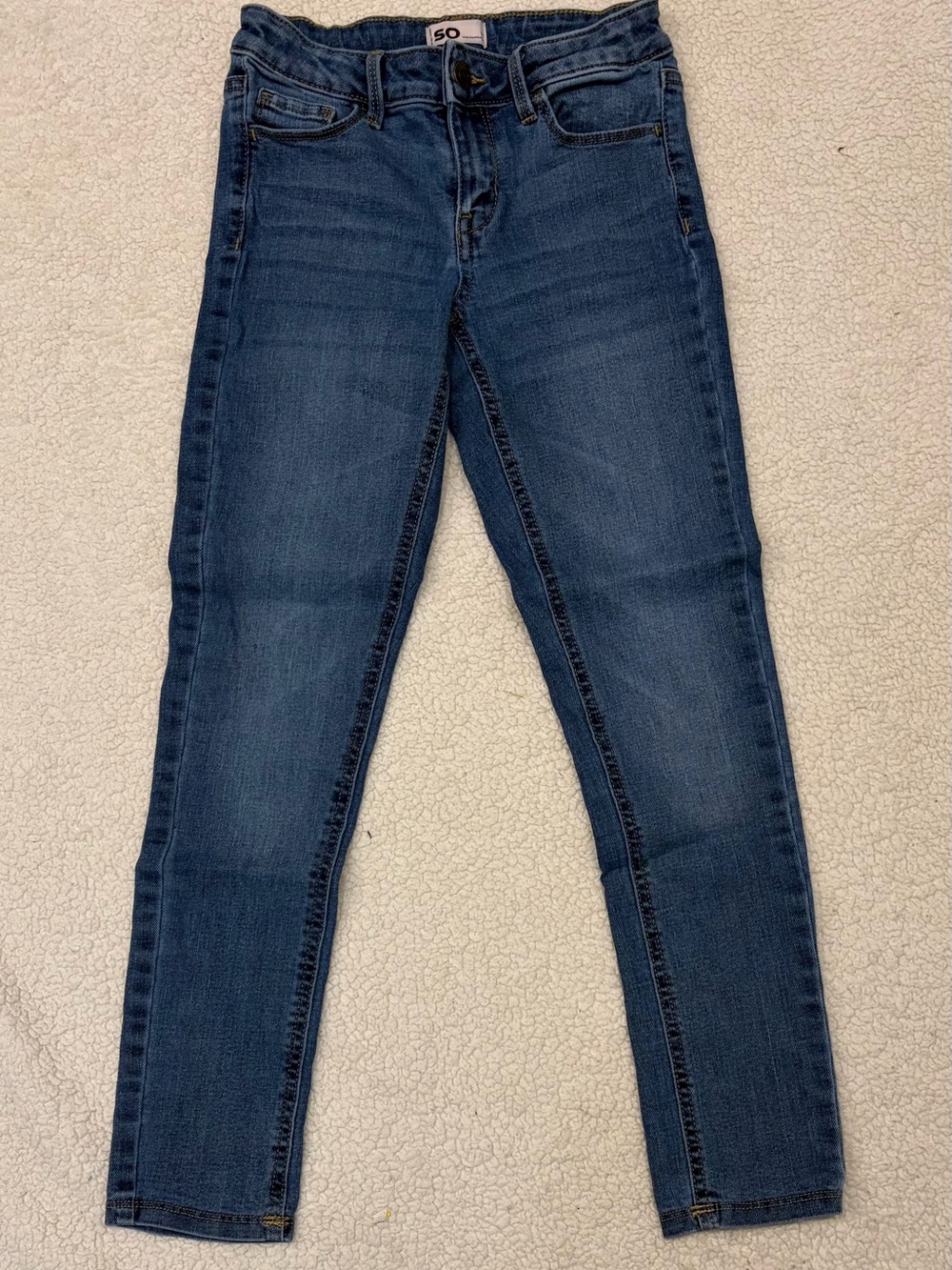 SO Medium Wash Skinny Jeans